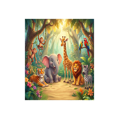 Jungle Photo Backdrop (Copy) Alba Backgrounds