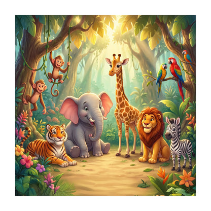 Jungle Photo Backdrop (Copy) Alba Backgrounds