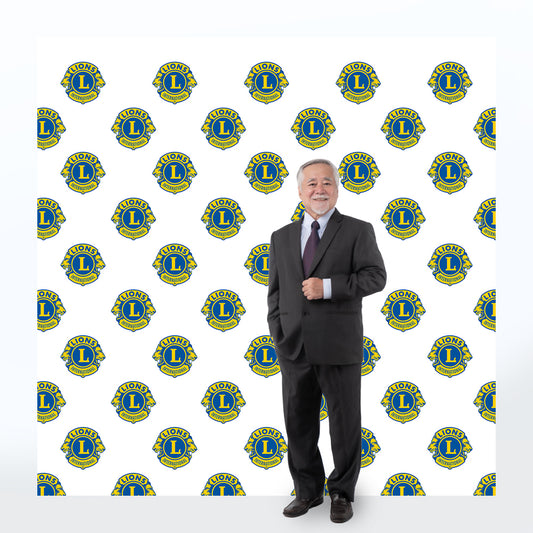 Lion's Club Step & Repeat Banner