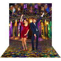 Mardi Gras Bourbon Street Backdrop Alba Backgrounds