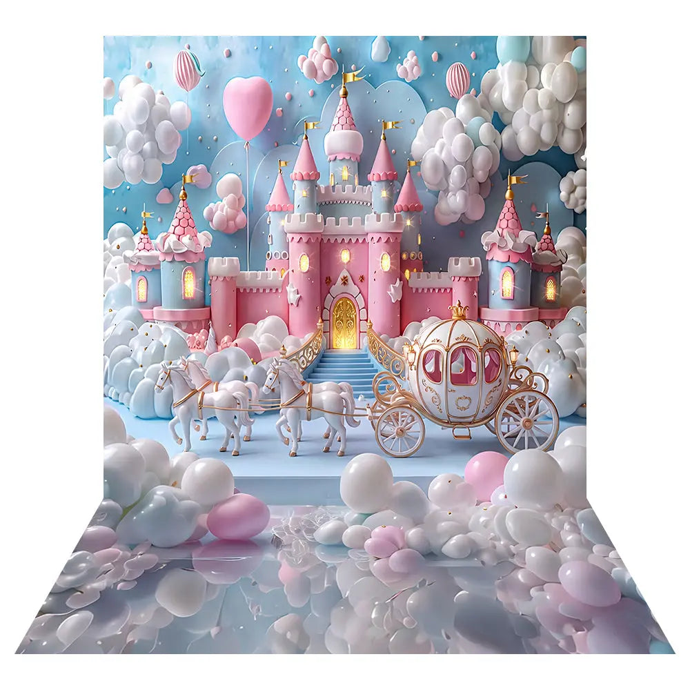 Princess World Backdrop, Personalized, Kids' Fabric Photo Background Alba Backgrounds