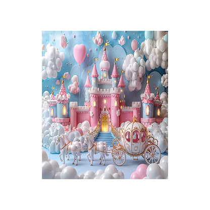 Princess World Backdrop, Personalized, Kids' Fabric Photo Background Alba Backgrounds
