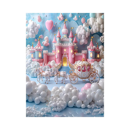 Princess World Backdrop, Personalized, Kids' Fabric Photo Background Alba Backgrounds