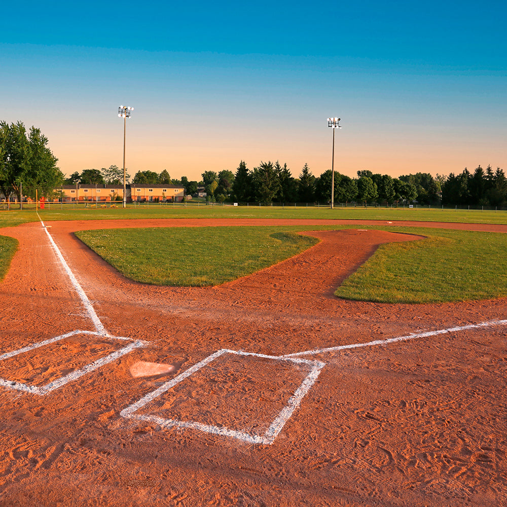 Little Slugger Baseball Field Photography Backdrop