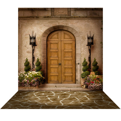 Camelot Castle Door Photography Backdrop