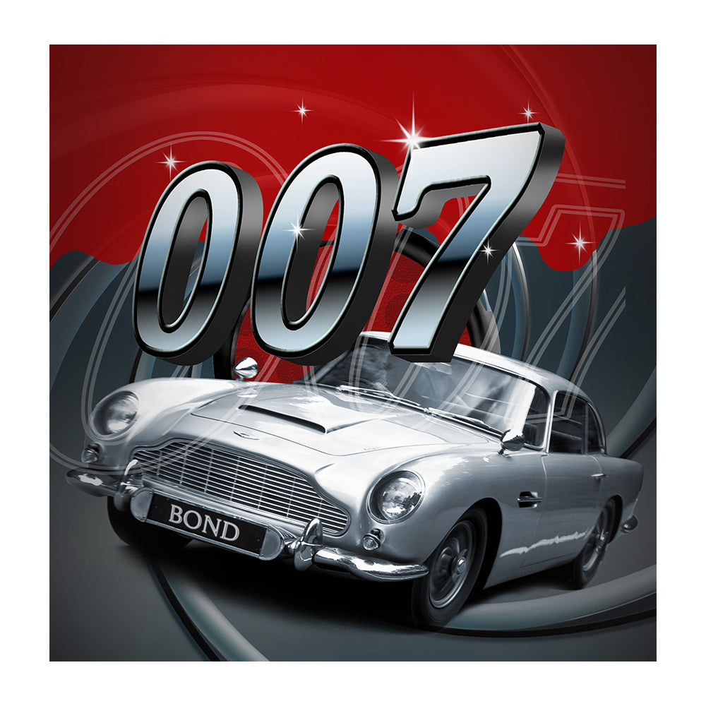 007 James Bond Aston Martin Photo Backdrop