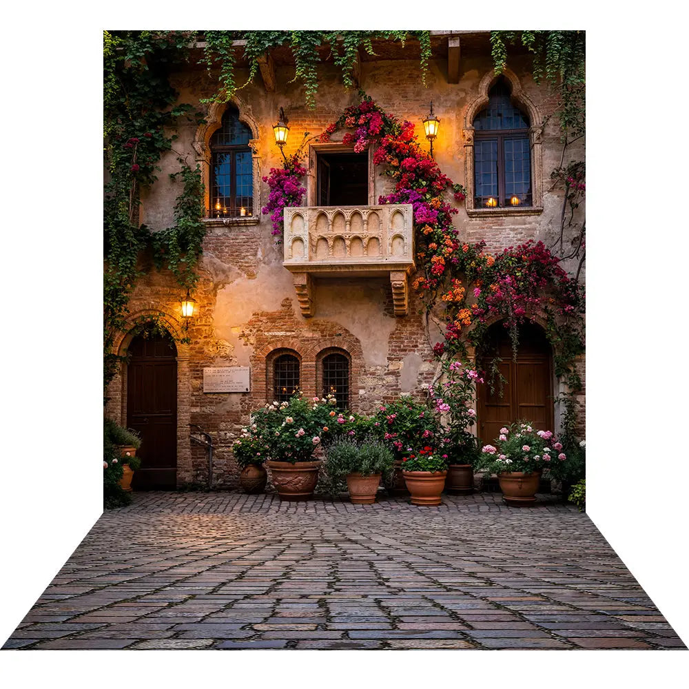 Romeo and Juliet Backdrop, Event Fabric Background Alba Backgrounds