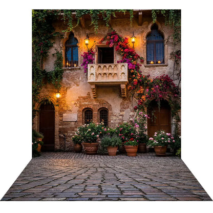 Romeo and Juliet Backdrop, Event Fabric Background Alba Backgrounds