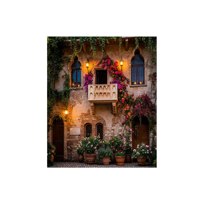 Romeo and Juliet Backdrop, Event Fabric Background Alba Backgrounds