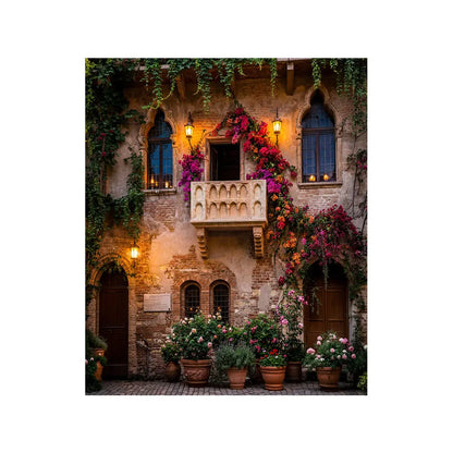 Romeo and Juliet Backdrop, Event Fabric Background Alba Backgrounds