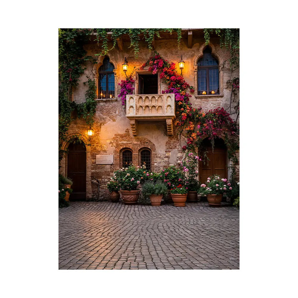 Romeo and Juliet Backdrop, Event Fabric Background Alba Backgrounds