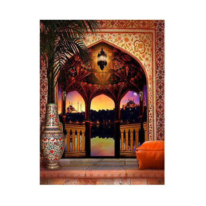 Aladdin Photo Backdrop Arabian Scene - Basic 6 x 8