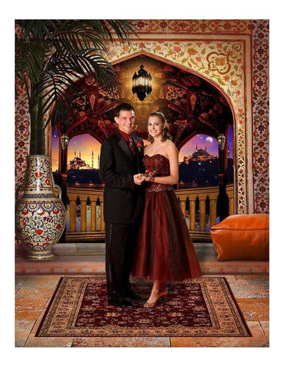 Aladdin Photo Backdrop Arabian Scene - Pro 8 x 8