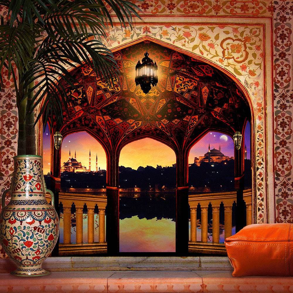 Aladdin Photo Backdrop Arabian Scene - Pro 10  x 10  