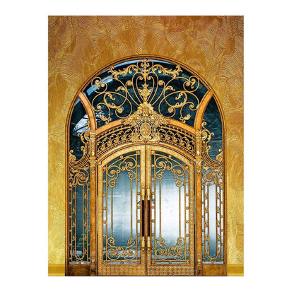 Gold Art Nouveau Interior Photo Backdrop - Pro 6  x 8  