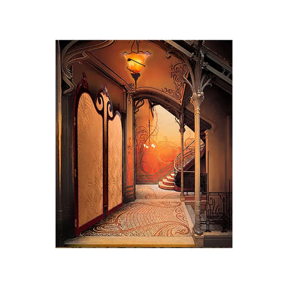 1920's Art Nouveau Photo Backdrop Fabric Background Alba Backgrounds