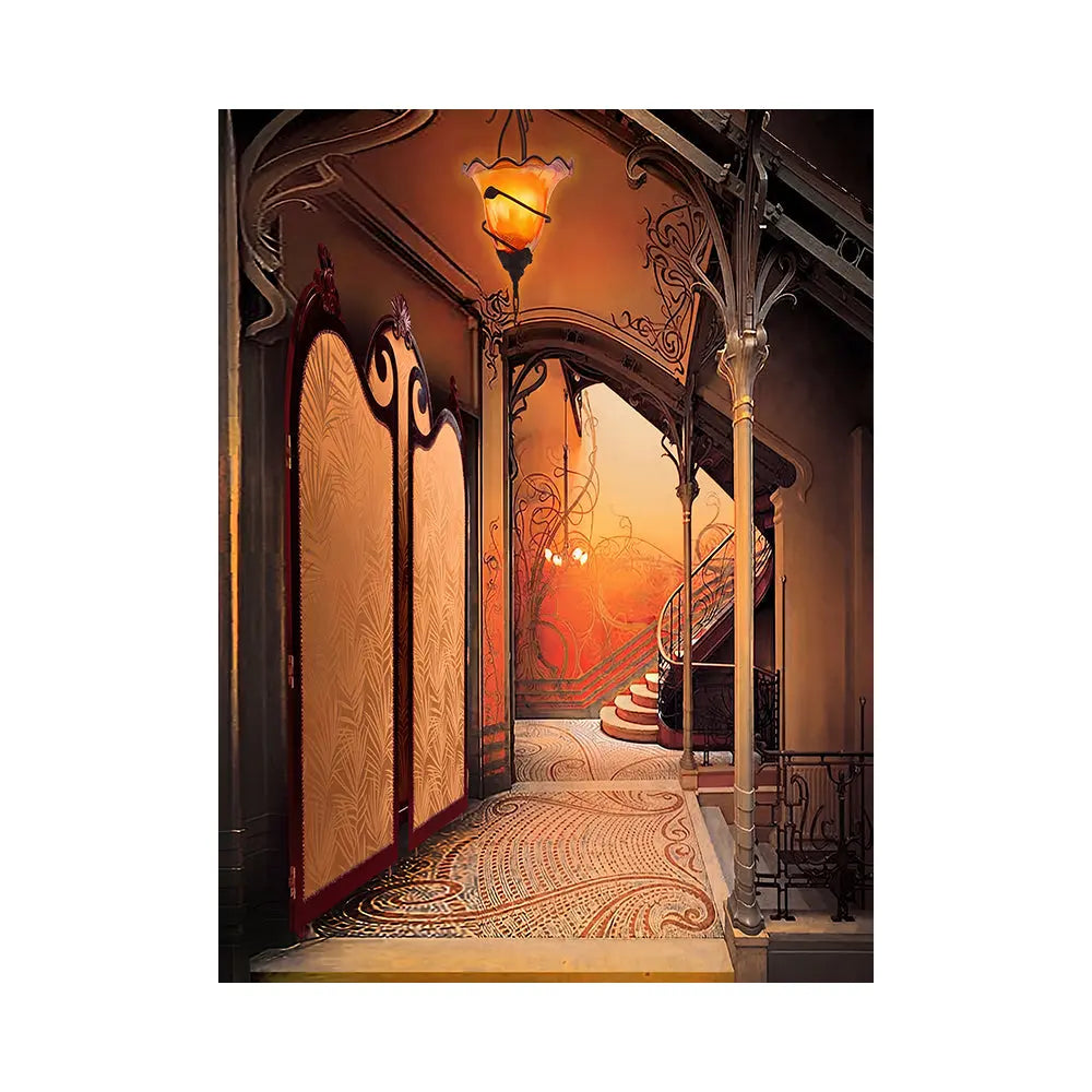 1920's Art Nouveau Photo Backdrop Fabric Background Alba Backgrounds
