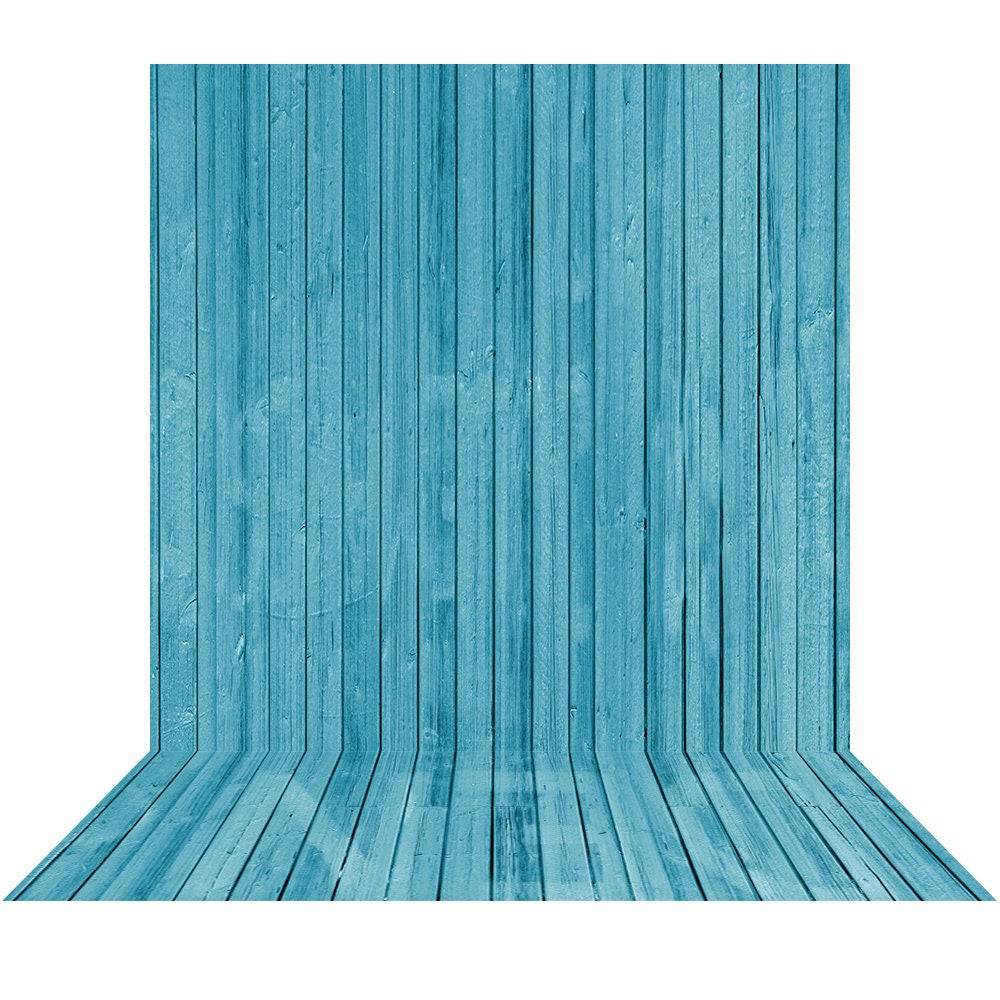 Blue Wood Photo Backdrop - Pro 9  x 16  