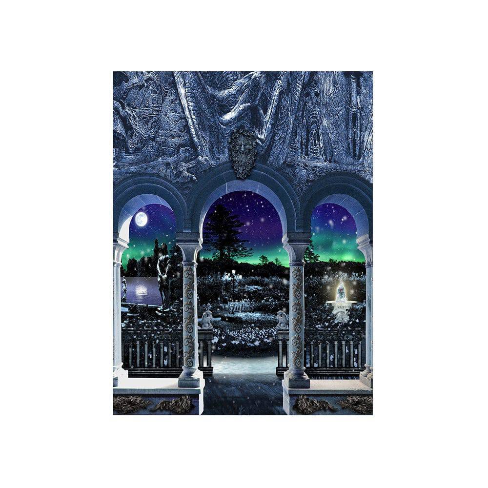 Medieval Enchanted Castle Photo Backdrop - Basic 4.4  x 5  