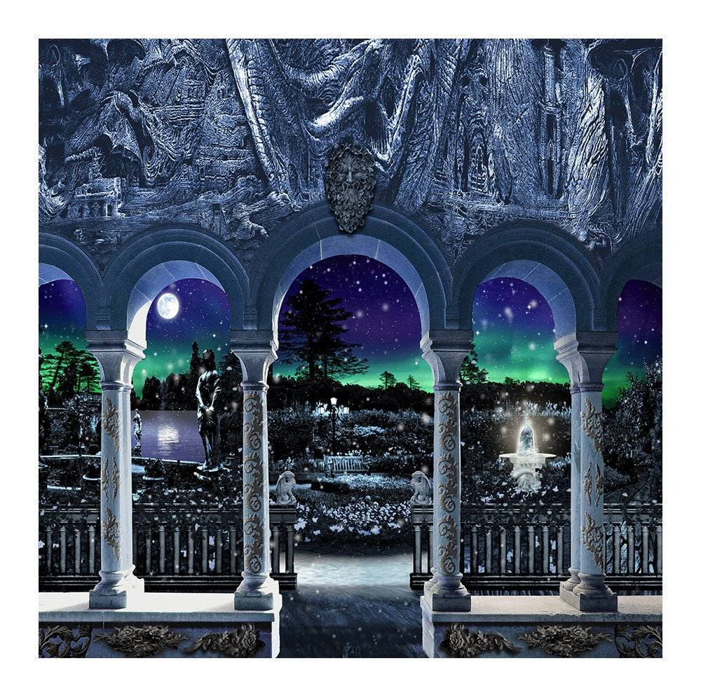 Medieval Enchanted Castle Photo Backdrop - Basic 8  x 8  