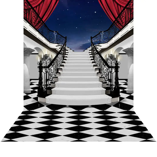 Elegant Black Tie Event Photo Backdrop