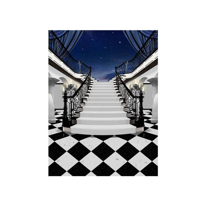 Fancy Black Tie Event Photo Backdrop - Basic 4.4  x 5  