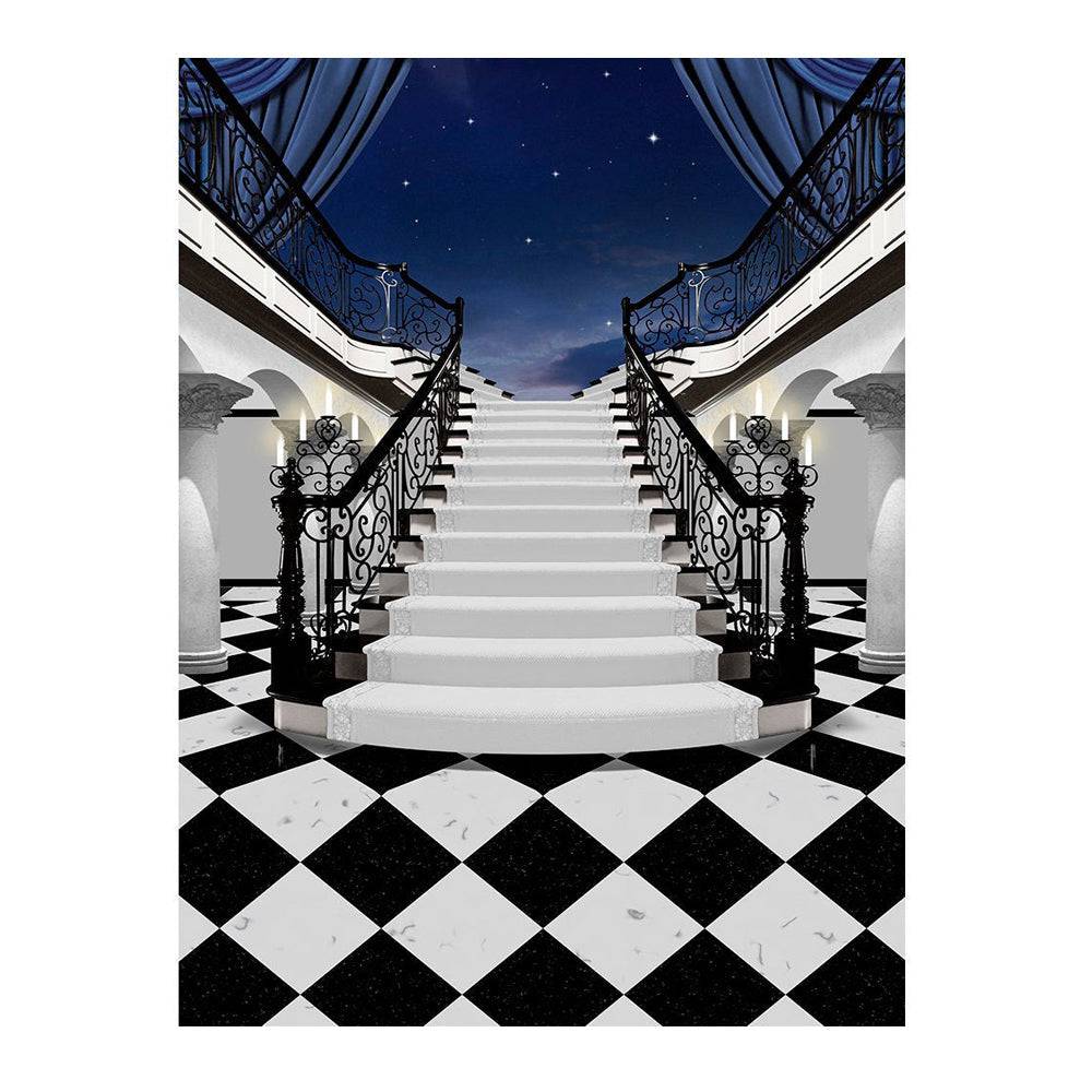 Fancy Black Tie Event Photo Backdrop - Basic 6  x 8  
