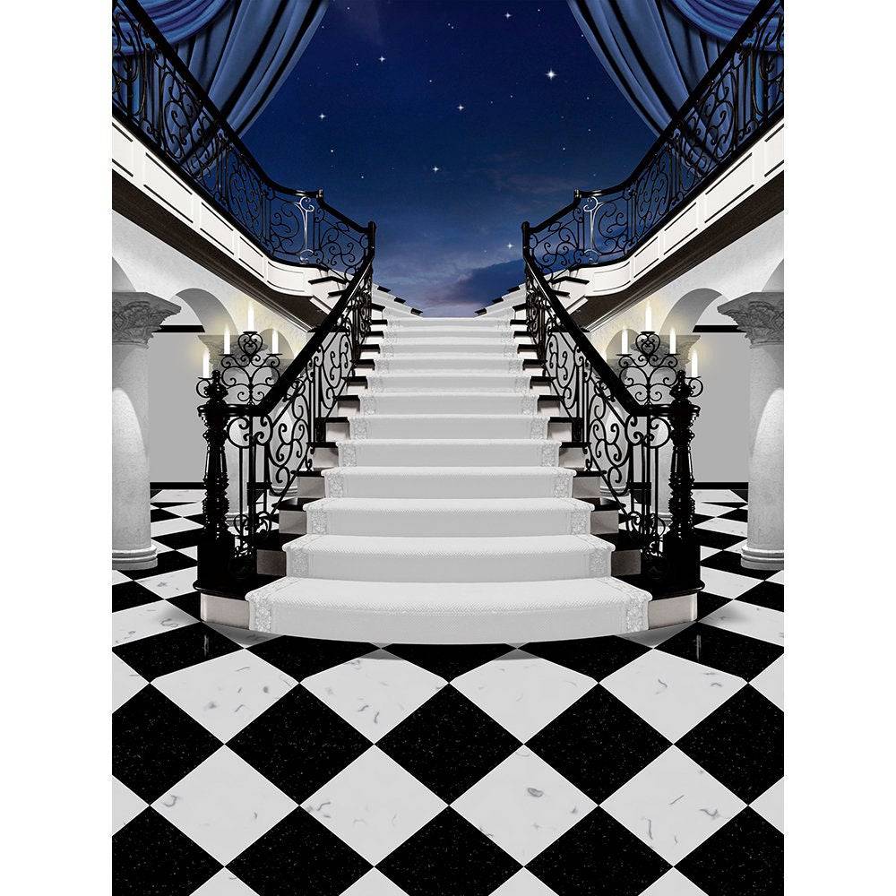 Fancy Black Tie Event Photo Backdrop - Basic 8  x 10  
