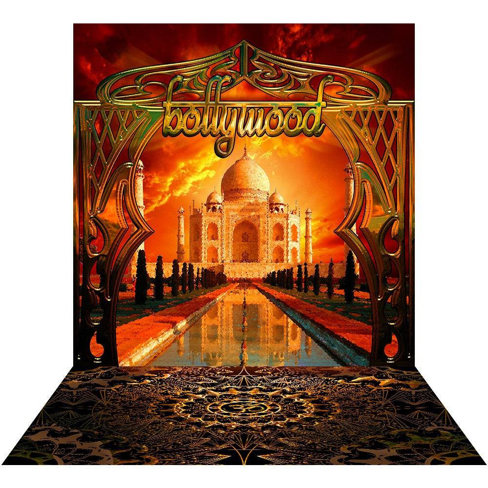 Bollywood Taj Mahal Photo Backdrop - Pro 10  x 20  