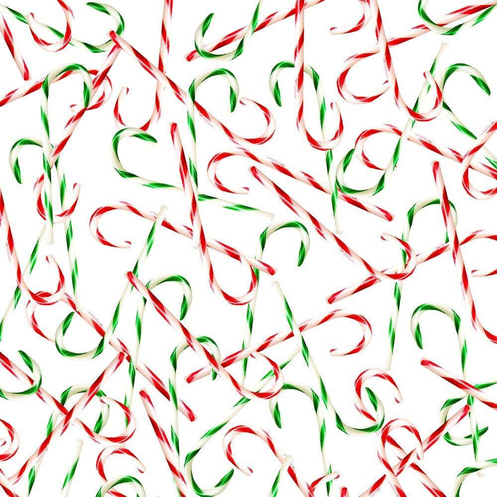 Peppermint Candy Cane Photo Backdrop - Basic 10  x 8  