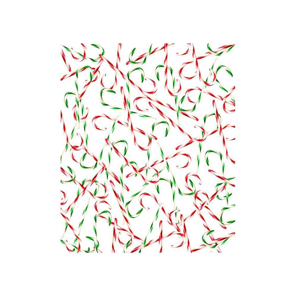 Peppermint Candy Cane Photo Backdrop - Basic 4.4  x 5  