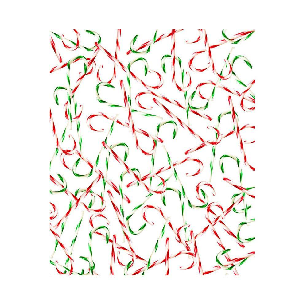 Peppermint Candy Cane Photo Backdrop - Basic 5.5  x 6.5  