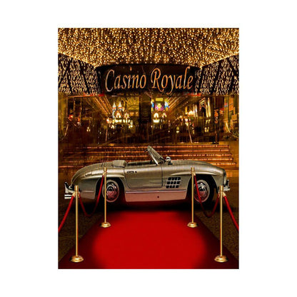 Casino Royale 007, James Bond Photo Backdrop - Basic 5.5  x 6.5  