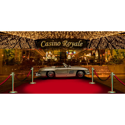 Casino Royale 007, James Bond Photo Backdrop