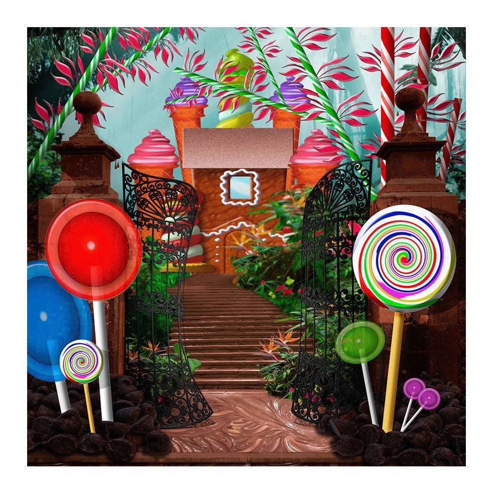 Candy Factory Photography Backdrop - Pro 8  x 8  
