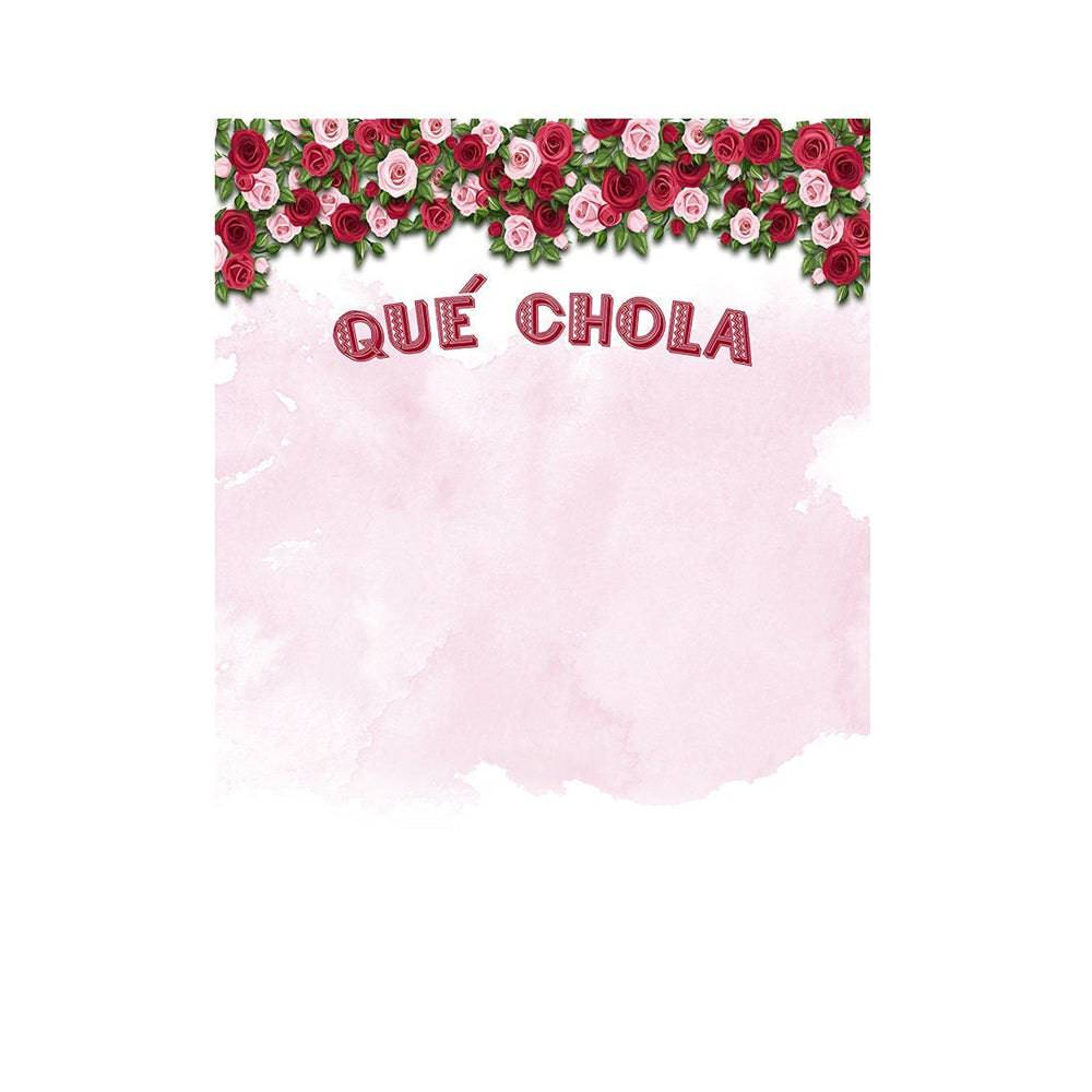 Rosas Que Chola Photo Backdrop - Pro 6  x 8  