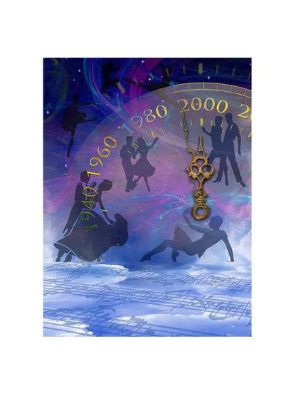 A Dance Through Time Photography Backdrop - Basic 4.4  x 5  