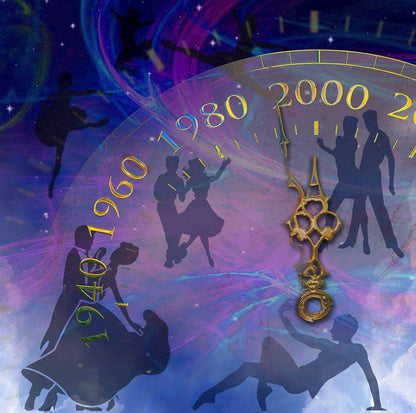 A Dance Through Time Photography Backdrop - Pro 10  x 8  