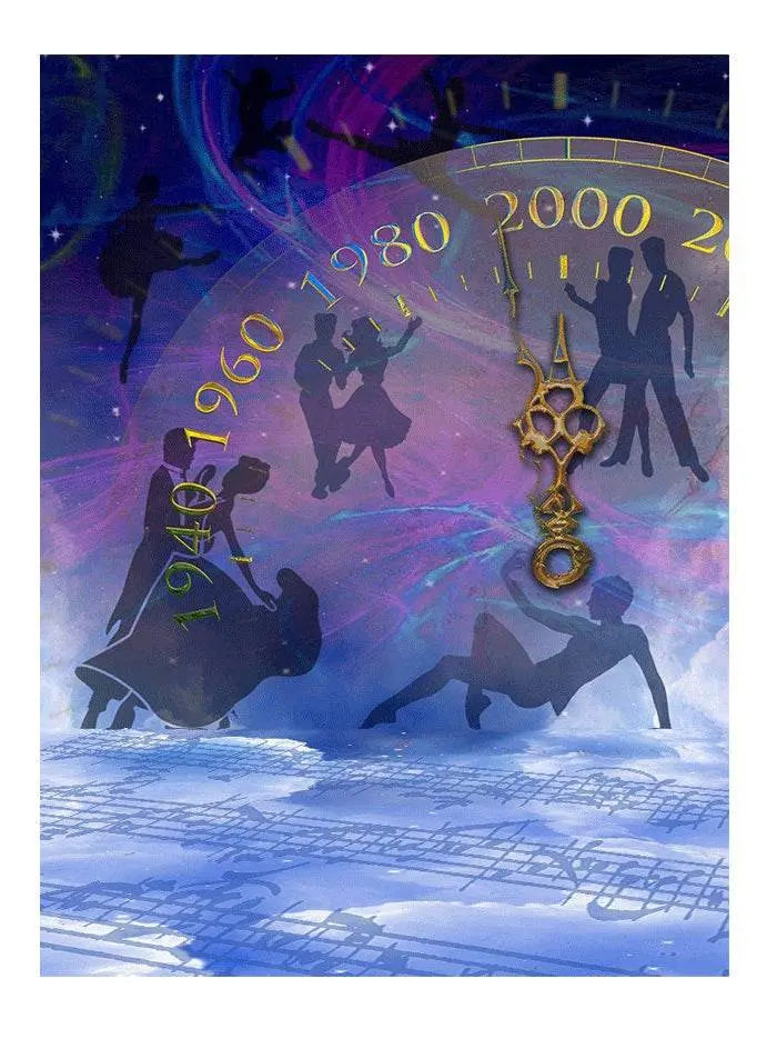 A Dance Through Time Photography Backdrop - Pro 6  x 8  