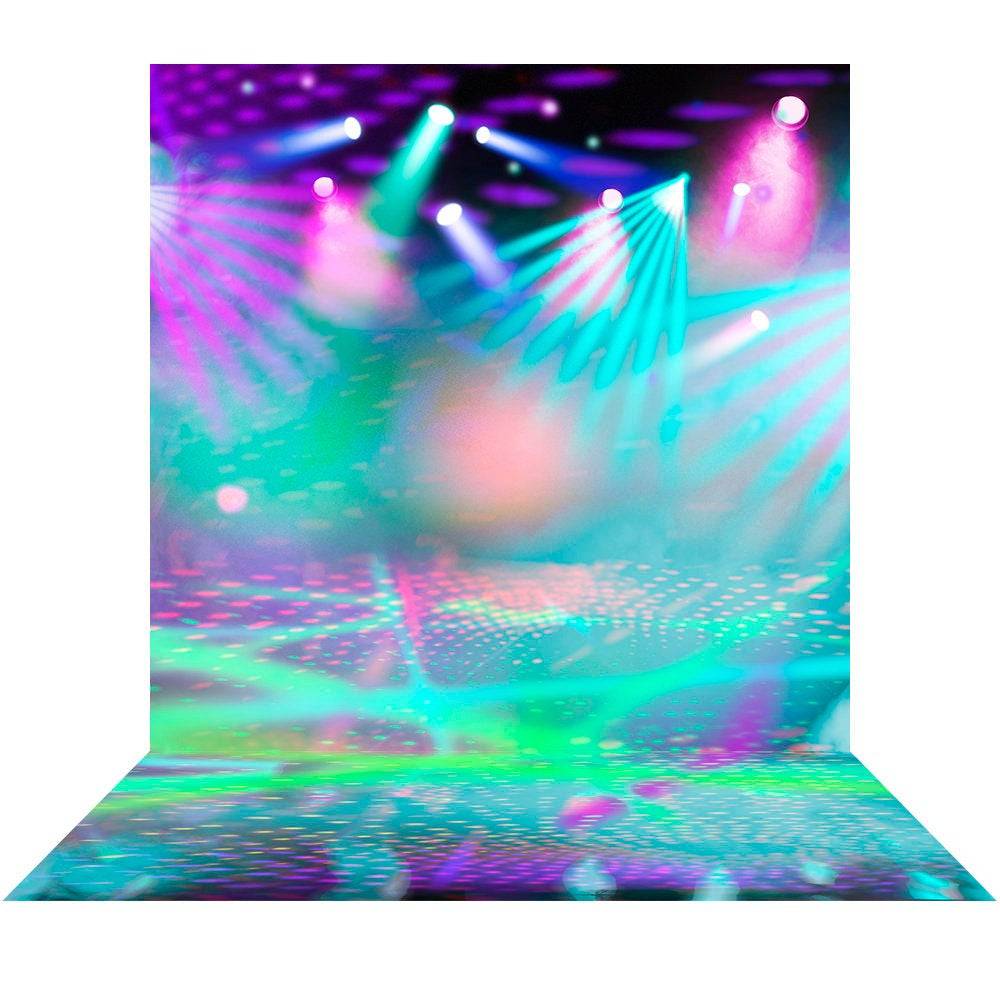 80's Dance Contest Photo Backdrop - Basic 8  x 16  