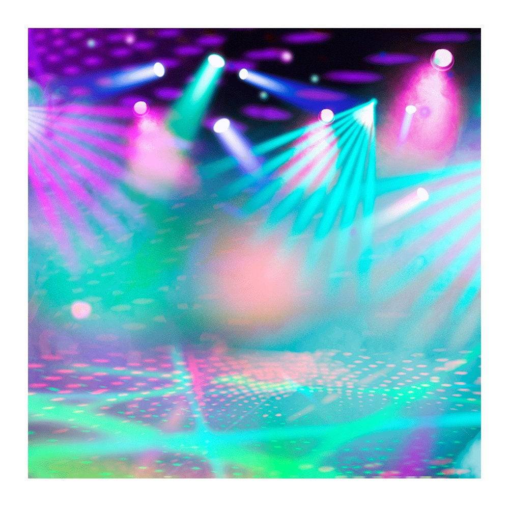 80's Dance Contest Photo Backdrop - Basic 8  x 8  