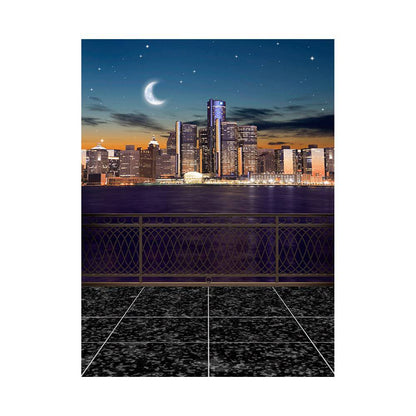 Detroit City Photography Backdrop - Basic 5.5  x 6.5  