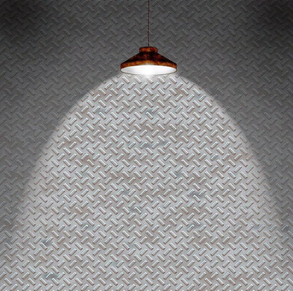 Diamond Plate Steel Photo Backdrop - Basic 10  x 8  