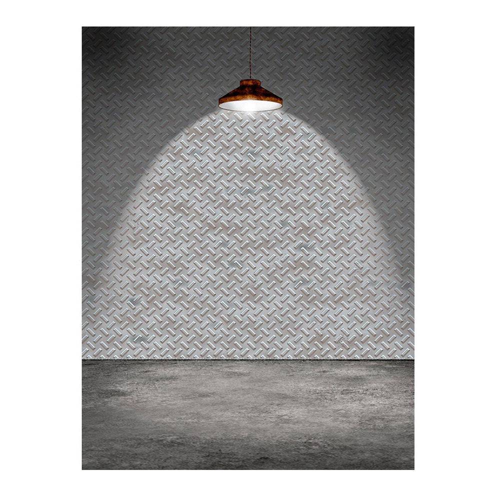 Diamond Plate Steel Photo Backdrop - Pro 6  x 8  