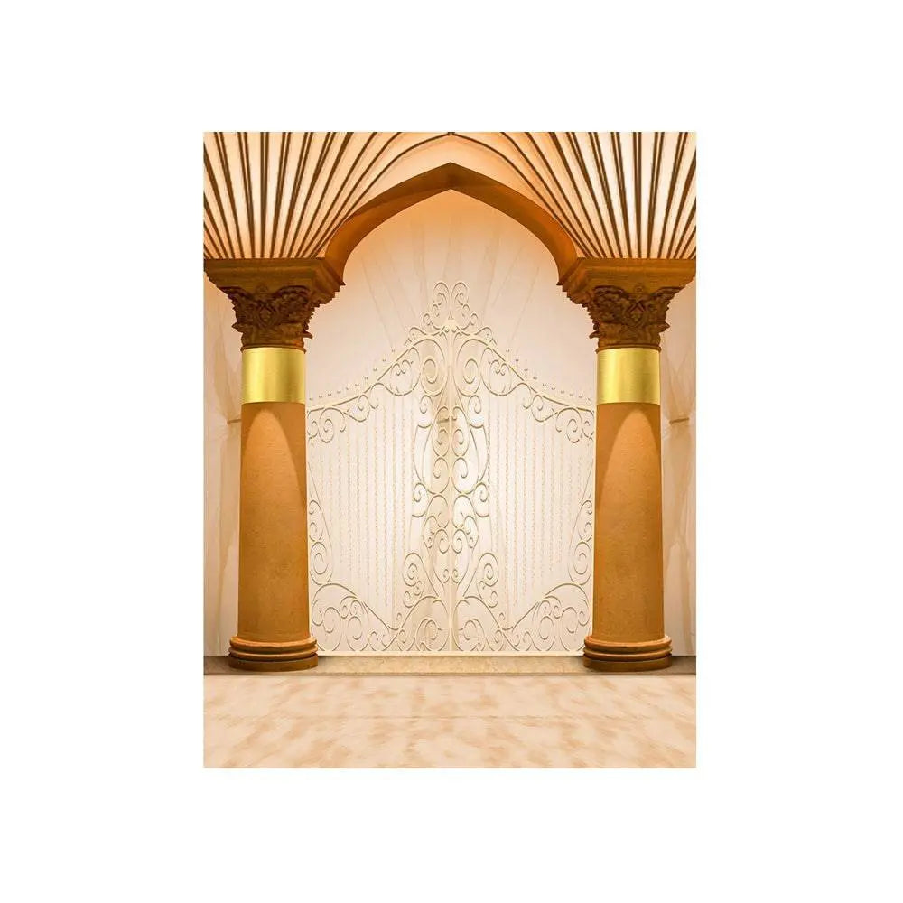 Formal Columns Archway Photography Background