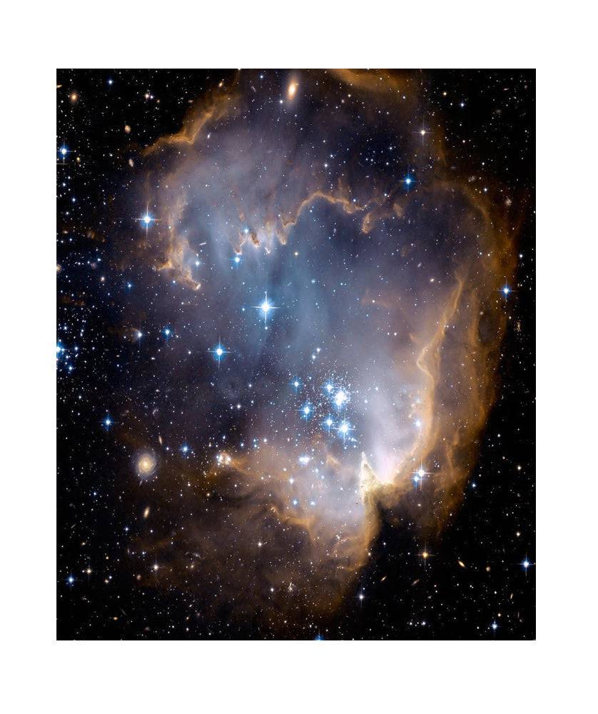 Outer Space Galaxy Photography Backdrop - Basic 5.5  x 6.5  