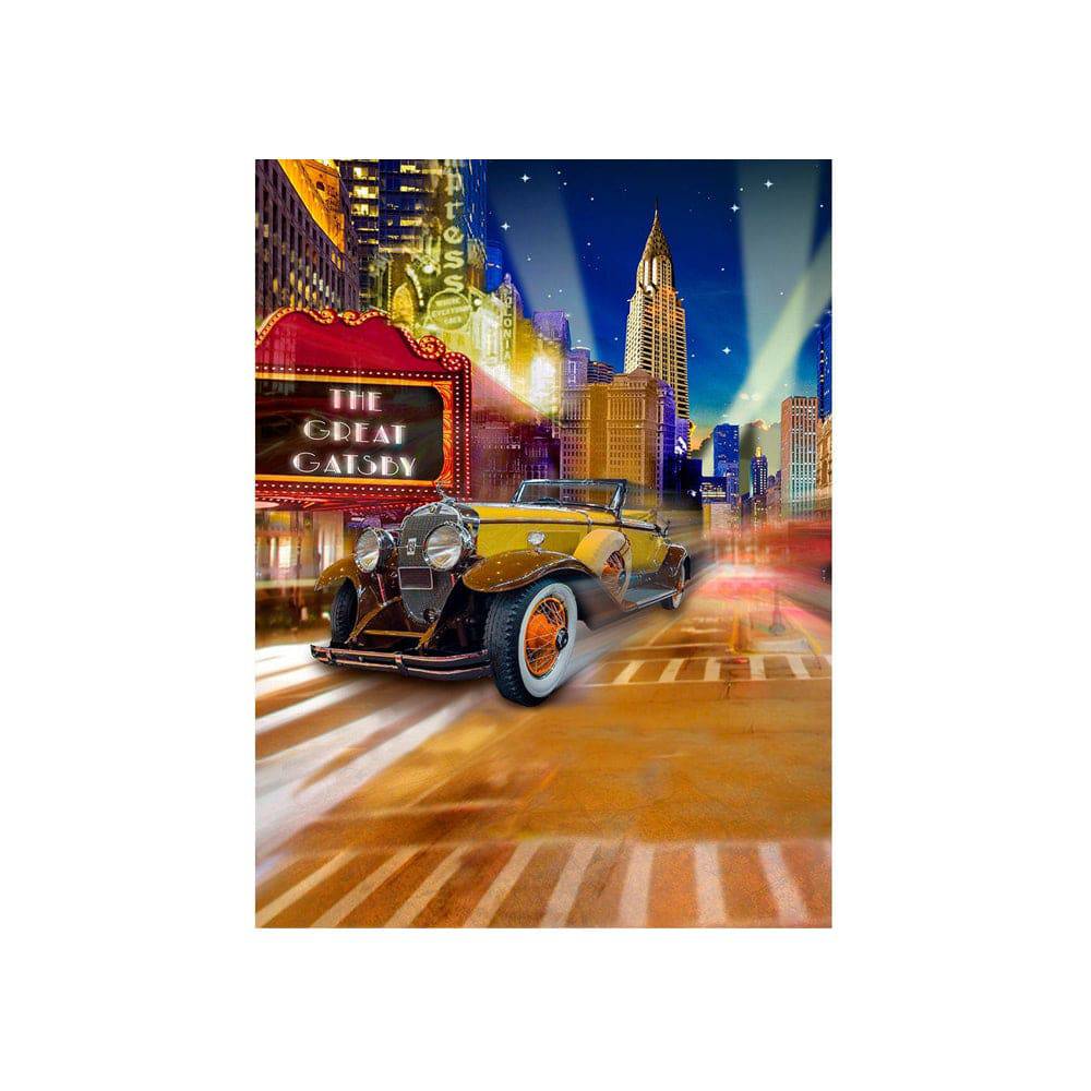 Roaring 20's City Street Photo Background - Basic 4.4  x 5  