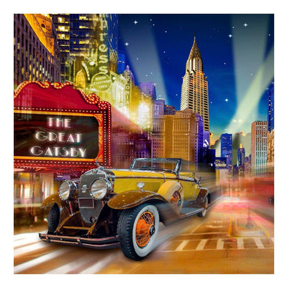 Roaring 20's City Street Photo Background - Basic 8  x 8  