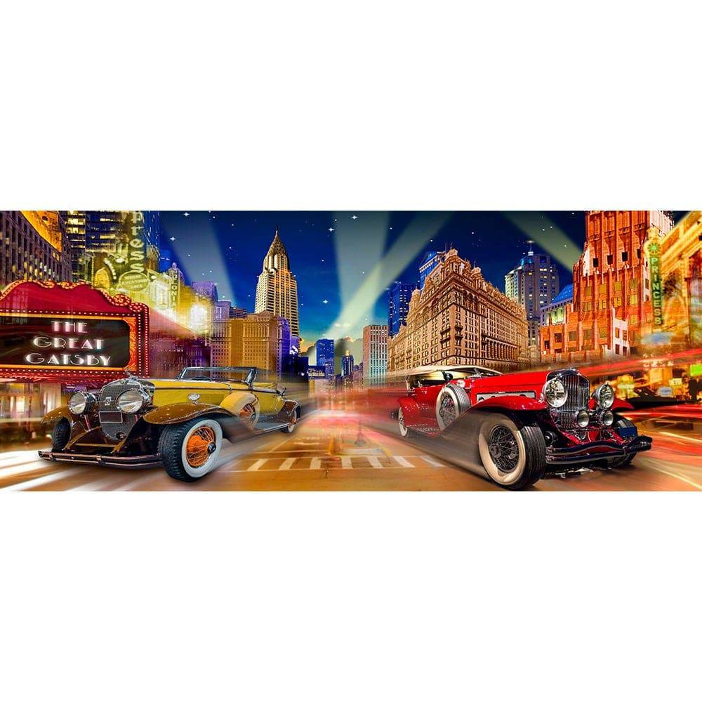 Roaring 20's City Street Photo Background - Pro 16  x 9  