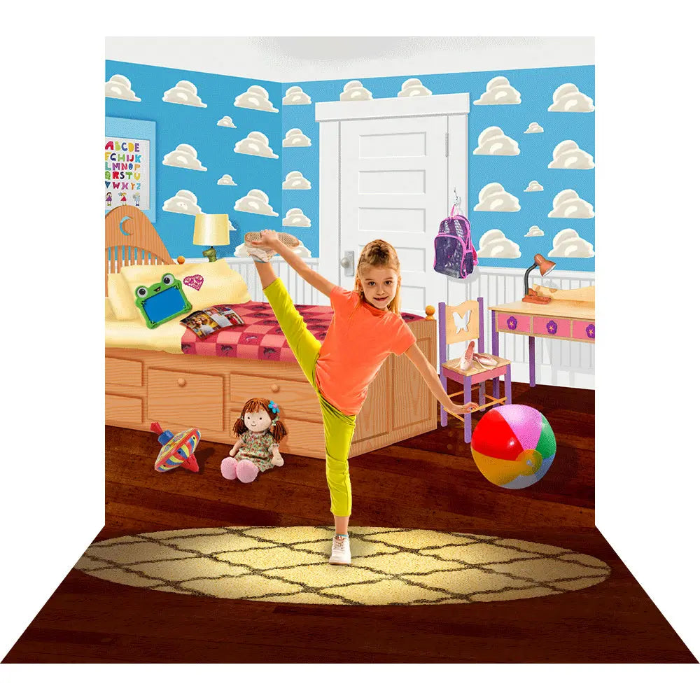 Toy Story Girls Bedroom Backdrop Alba Backgrounds